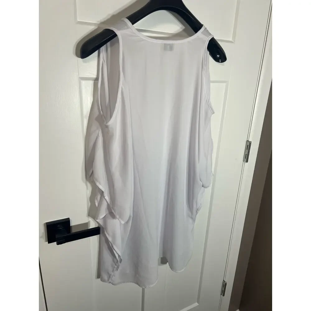 Show Me Your‎ Mumu Cold Shoulder Oversized Tunic Sheer Size S Small Women - Picture 5 of 8